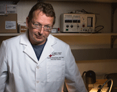 Andrej Romanovsky, MD, PhD, Barrow researcher.