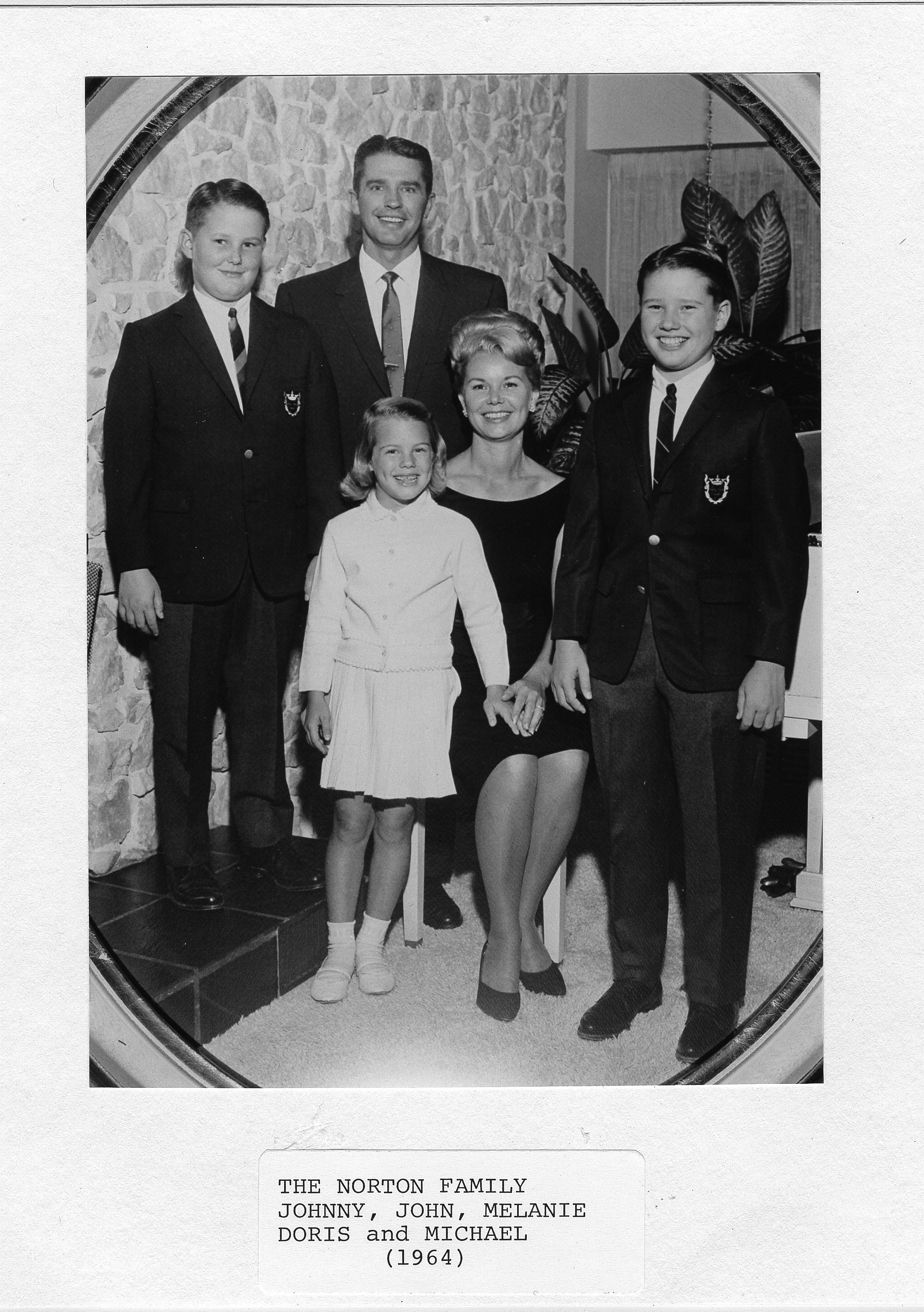 historic photo of the Norton family