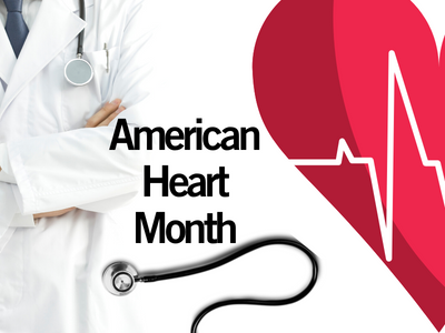 American Heart Month graphic