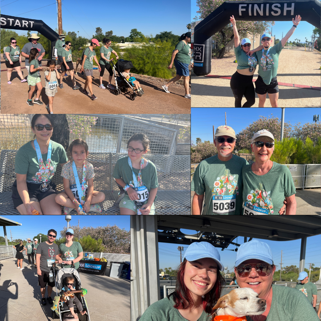 photos of Laura's Run participants