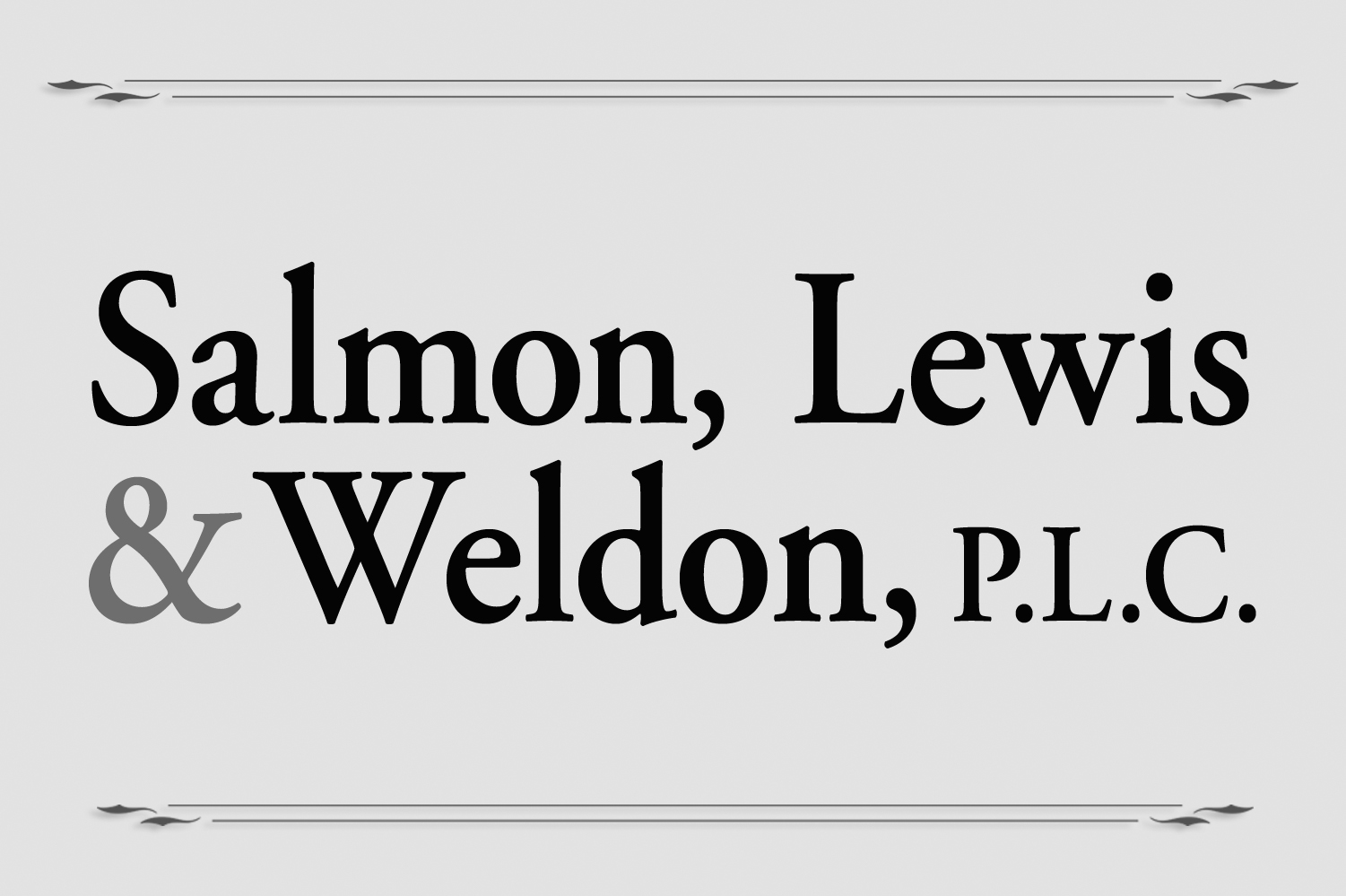 Salmon, Lewis & Weldon