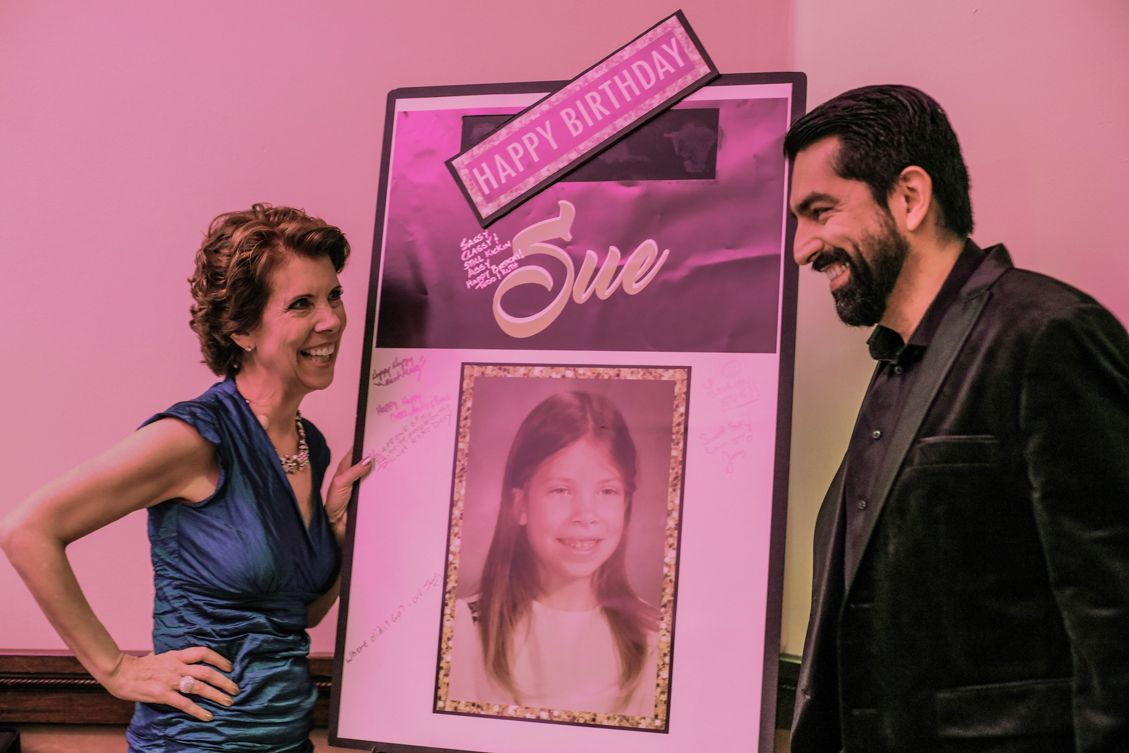 Sue Lindmeier and Dr. Hashimi