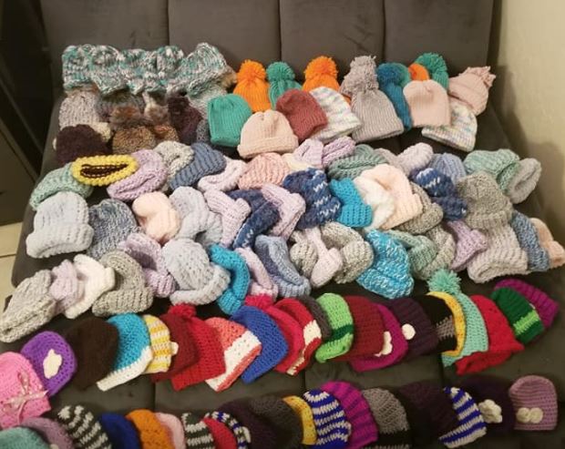 127 handmade caps