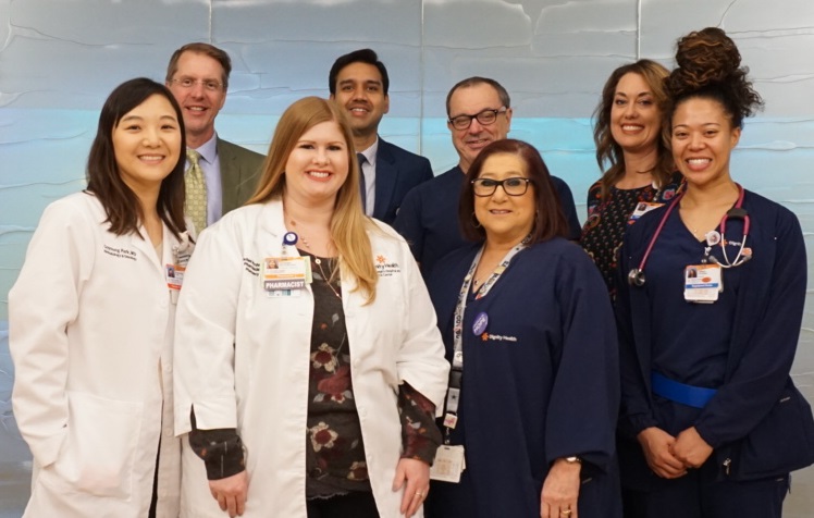 St. Joseph's stem cell transplant team 2019