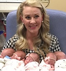 Mom Jamie Scott and her quintuplets